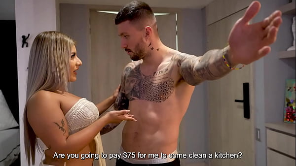 18 year old Colombian step-sister fucks her step brother’s cuckold while her parents are away! Naty Delgado & Rauls Bud