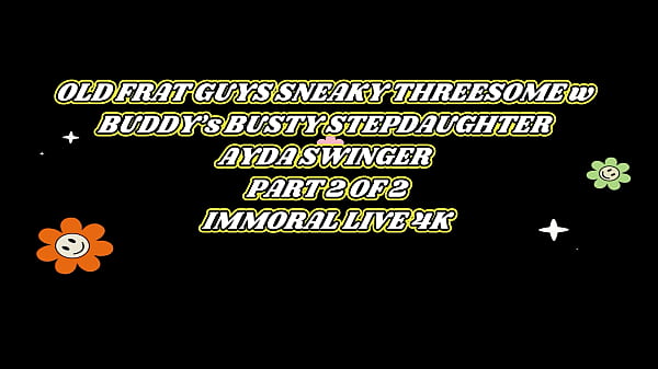 Busty Stepdaughter Ayda Swinger Gets Double-Teamed by Dean & Dan!