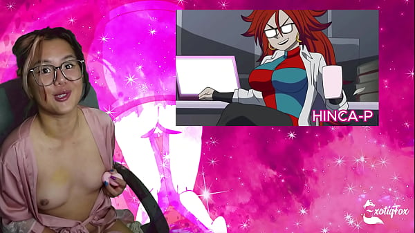 FILL ME UP LIKE HOW HE DID ANDROID 18 – Reacting To Hinca P’s Perfect Cell ExotiqFox Solo Gooner Girl Masturbation