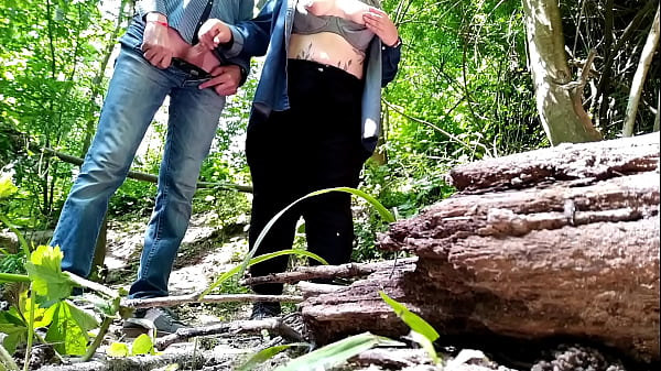 Is this your first time cumming in nature? Don’t worry, mother-in-law will succeed!