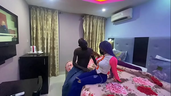 Old man order petit prostitute to hotel room for a good fuck
